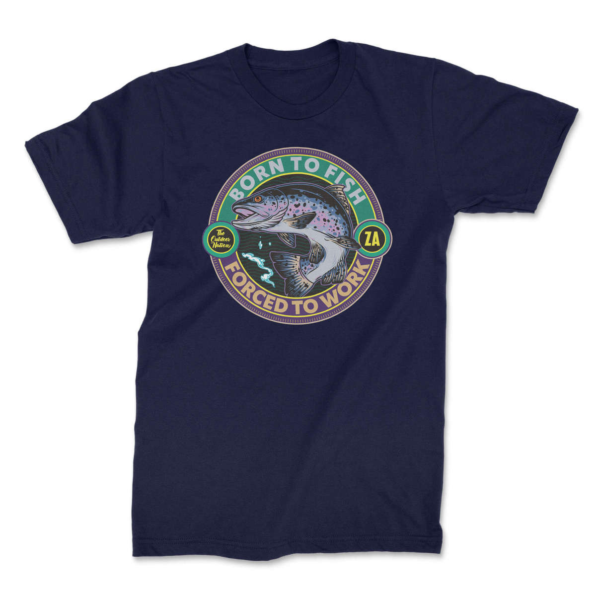 TON "Born To Fish" Unisex Premium T-Shirt