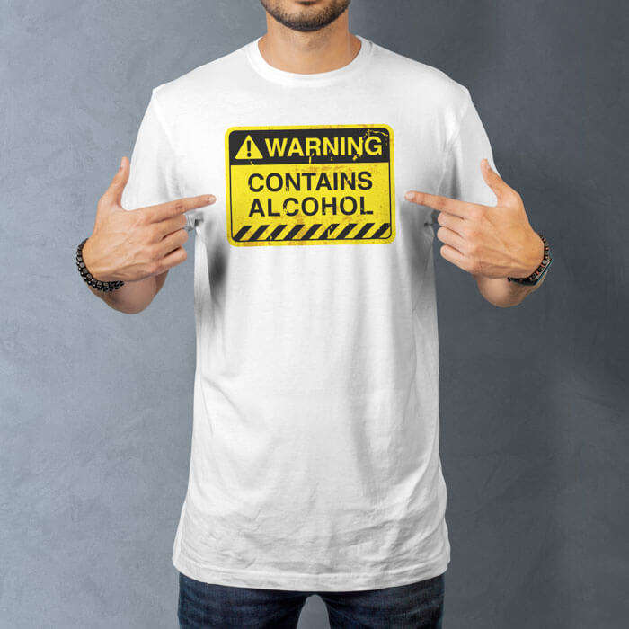 TON "Contains Alcohol" Unisex Premium T-Shirt