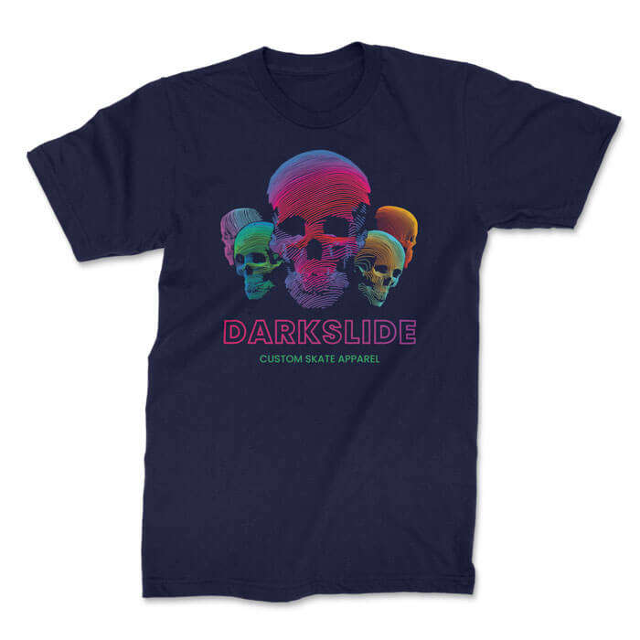 TON "Darkslide Neon Skulls" Unisex Premium T-Shirt