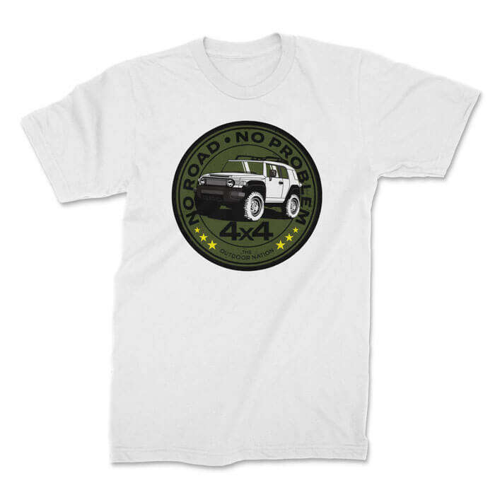 TON "No Road No Problem - FJ Cruiser" Unisex Premium T-Shirt