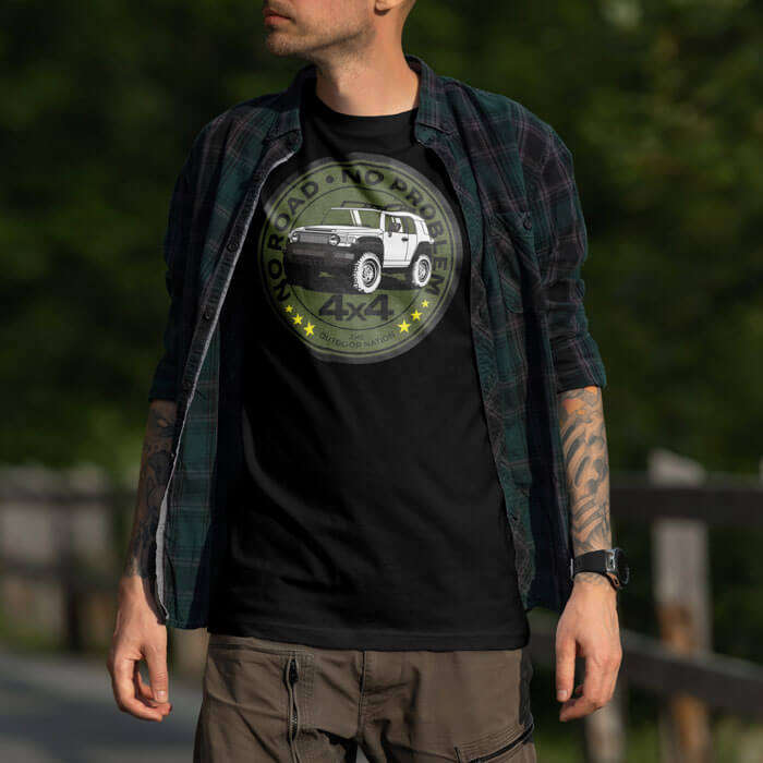 TON "No Road No Problem - FJ Cruiser" Unisex Premium T-Shirt