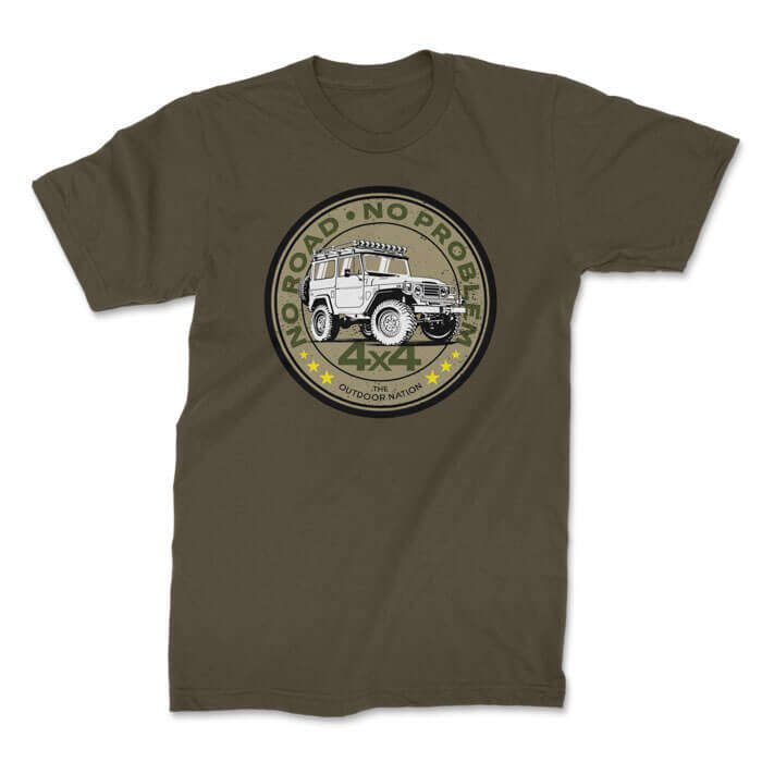 TON "No Road No Problem - FJ40" Unisex Premium T-Shirt