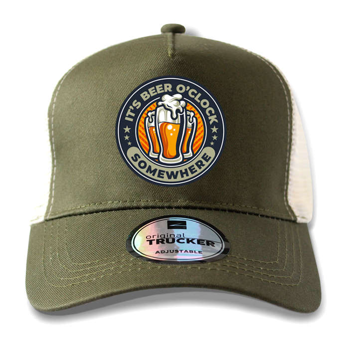 TON "Beer O'Clock" Outdoor Trucker Cap