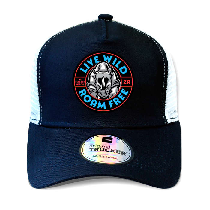 TON "Live Wild Roam Free" Outdoor Trucker Cap