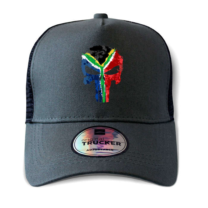 TON "SA Flag Punisher" Outdoor Trucker Cap