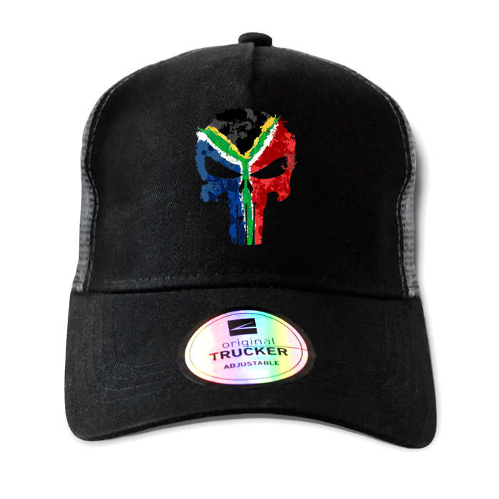 TON "SA Flag Punisher" Outdoor Trucker Cap