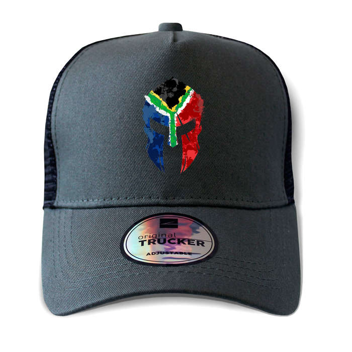 TON "SA Flag Spartan" Outdoor Trucker Cap