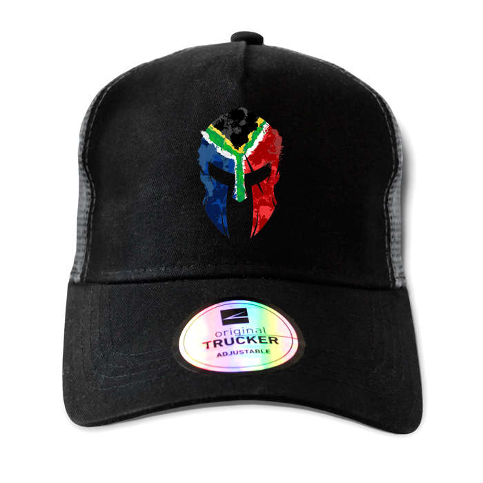 TON "SA Flag Spartan" Outdoor Trucker Cap