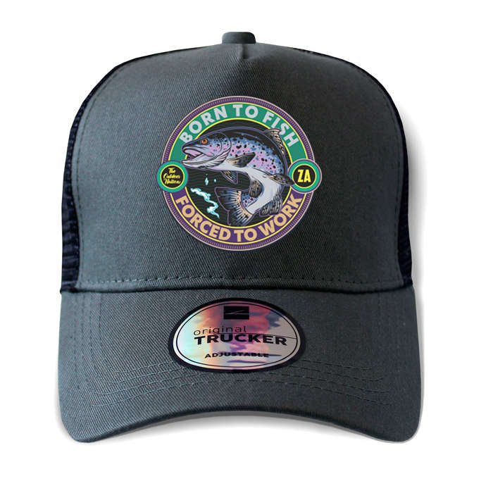 TON "Born to Fish" Outdoor Trucker Cap