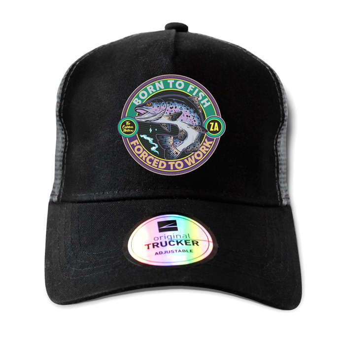 TON "Born to Fish" Outdoor Trucker Cap