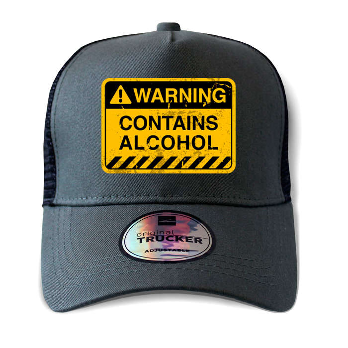 TON "Contains Alcohol" Outdoor Trucker Cap