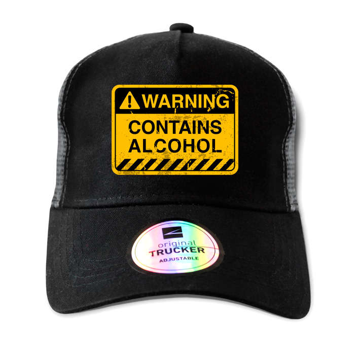 TON "Contains Alcohol" Outdoor Trucker Cap