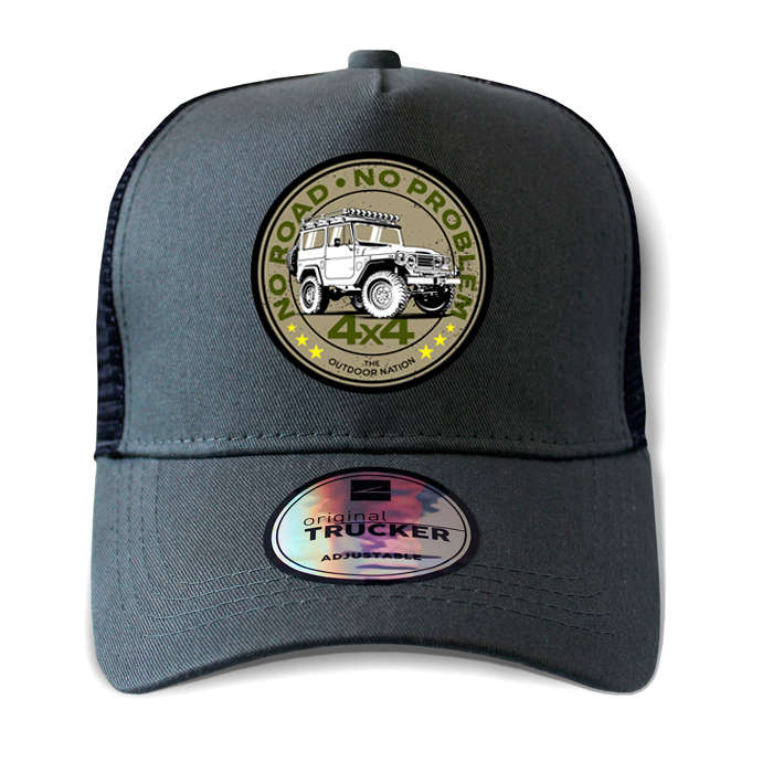 TON "No Road, No Problem - FJ40" Outdoor Trucker Cap