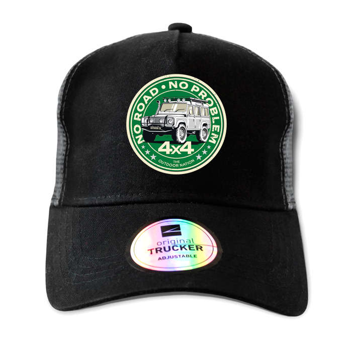 TON "No Road, No Problem - Land Rover" Outdoor Trucker Cap
