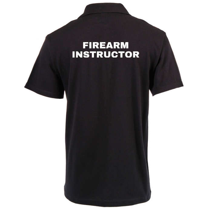 DZI "FIREARM INSTRUCTOR" 180g Cotton Polo Duty Shirt