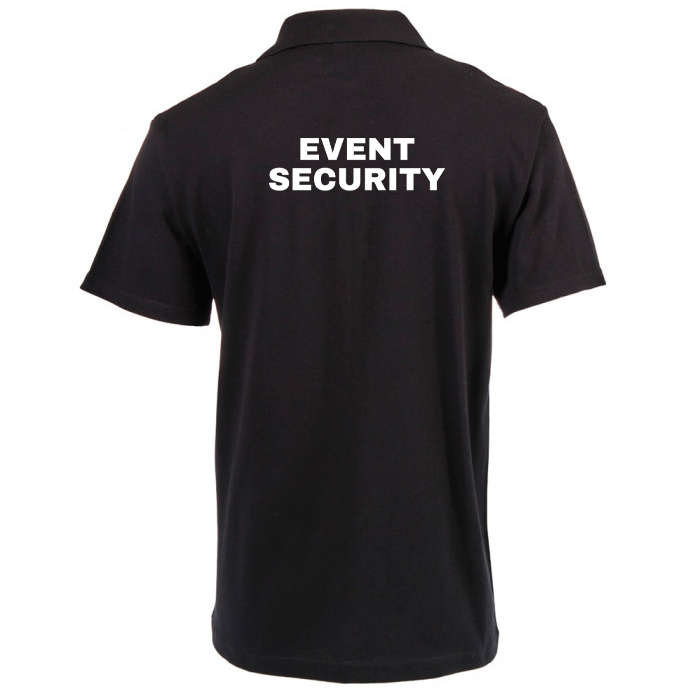 DZI "EVENT SECURITY" 180g Cotton Polo Duty Shirt