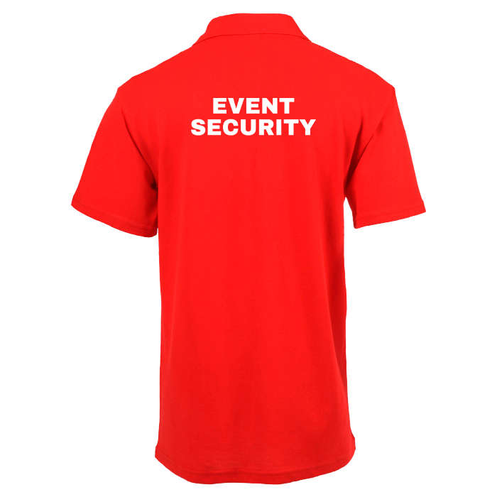 DZI "EVENT SECURITY" 180g Cotton Polo Duty Shirt