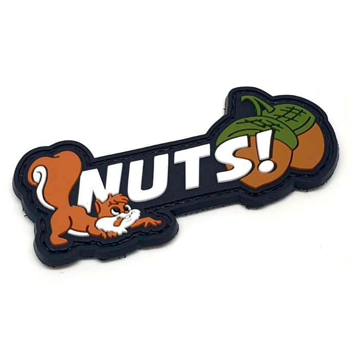 TacSpec "Nuts" PVC Velcro Patch