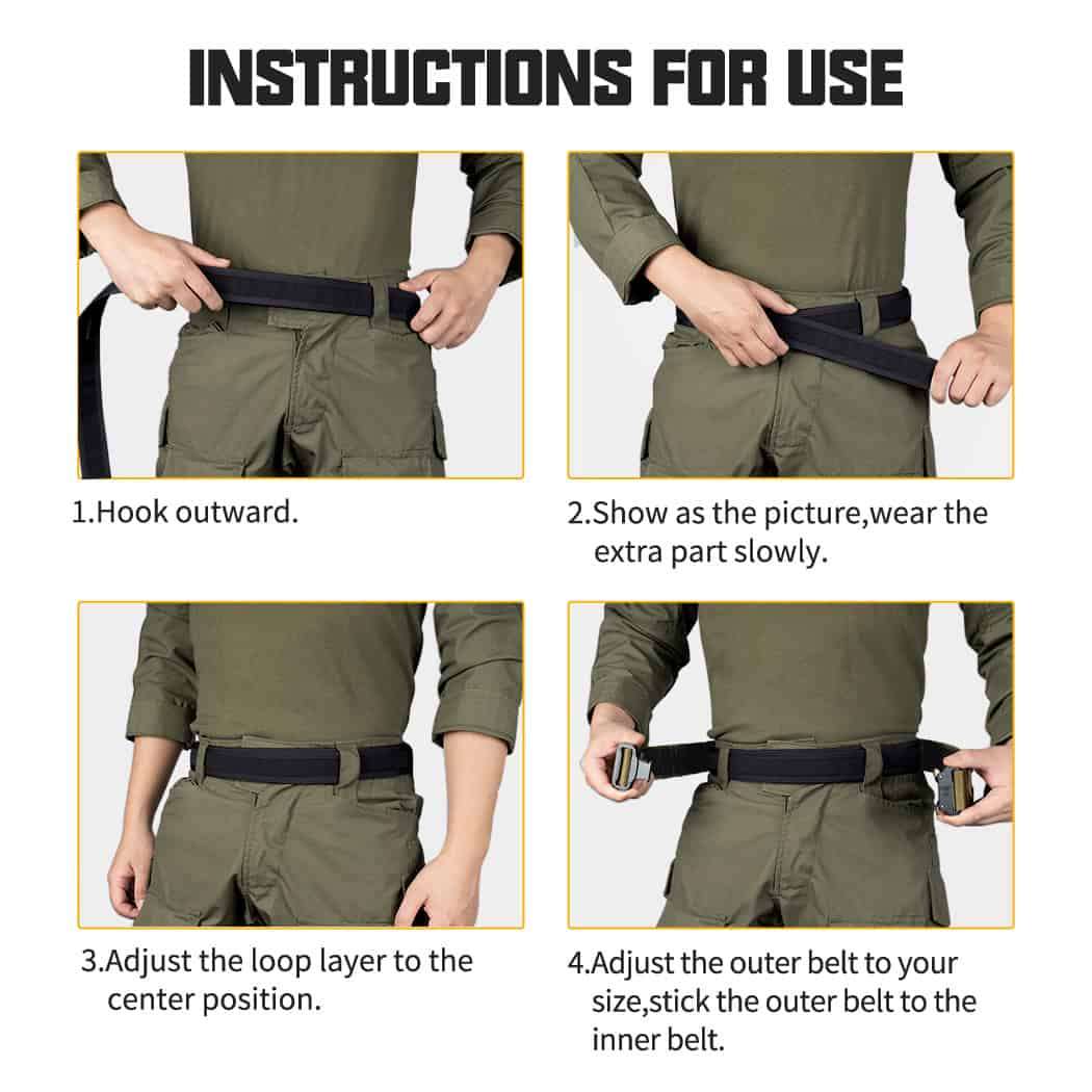 IDOGear Replacement 1.5" Inner Belt - Loop - Various