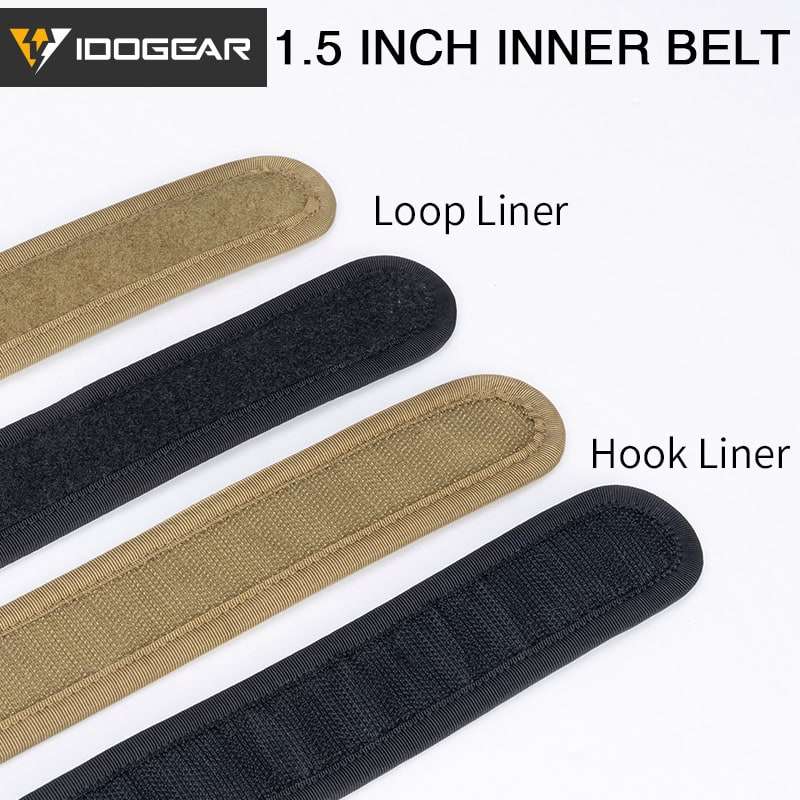 IDOGear Replacement 1.5" Inner Belt - Loop - Various