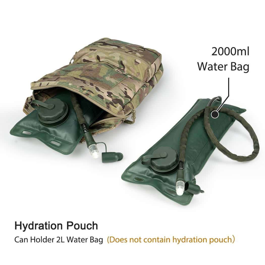 Toptacpro 2L MOLLE Hydration Pack - Various
