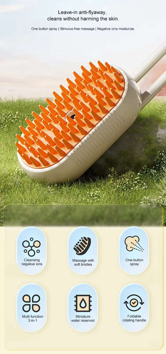 FurMist Steamer Brush