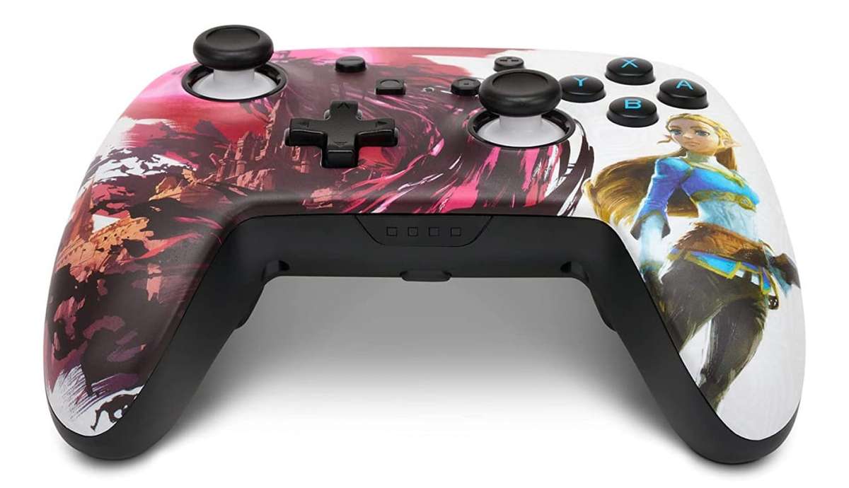 PowerA Enhanced Wireless Nintendo Switch Controller - Blood Moon Zelda