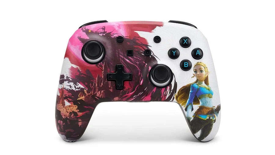 PowerA Enhanced Wireless Nintendo Switch Controller - Blood Moon Zelda