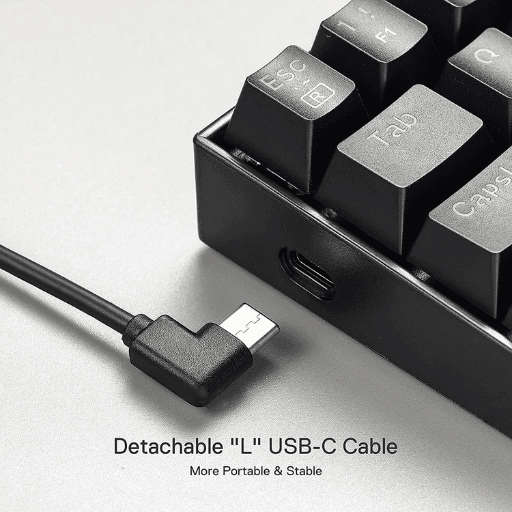 Redragon Dragonborn Wired 61-Key Mechanical Keyboard