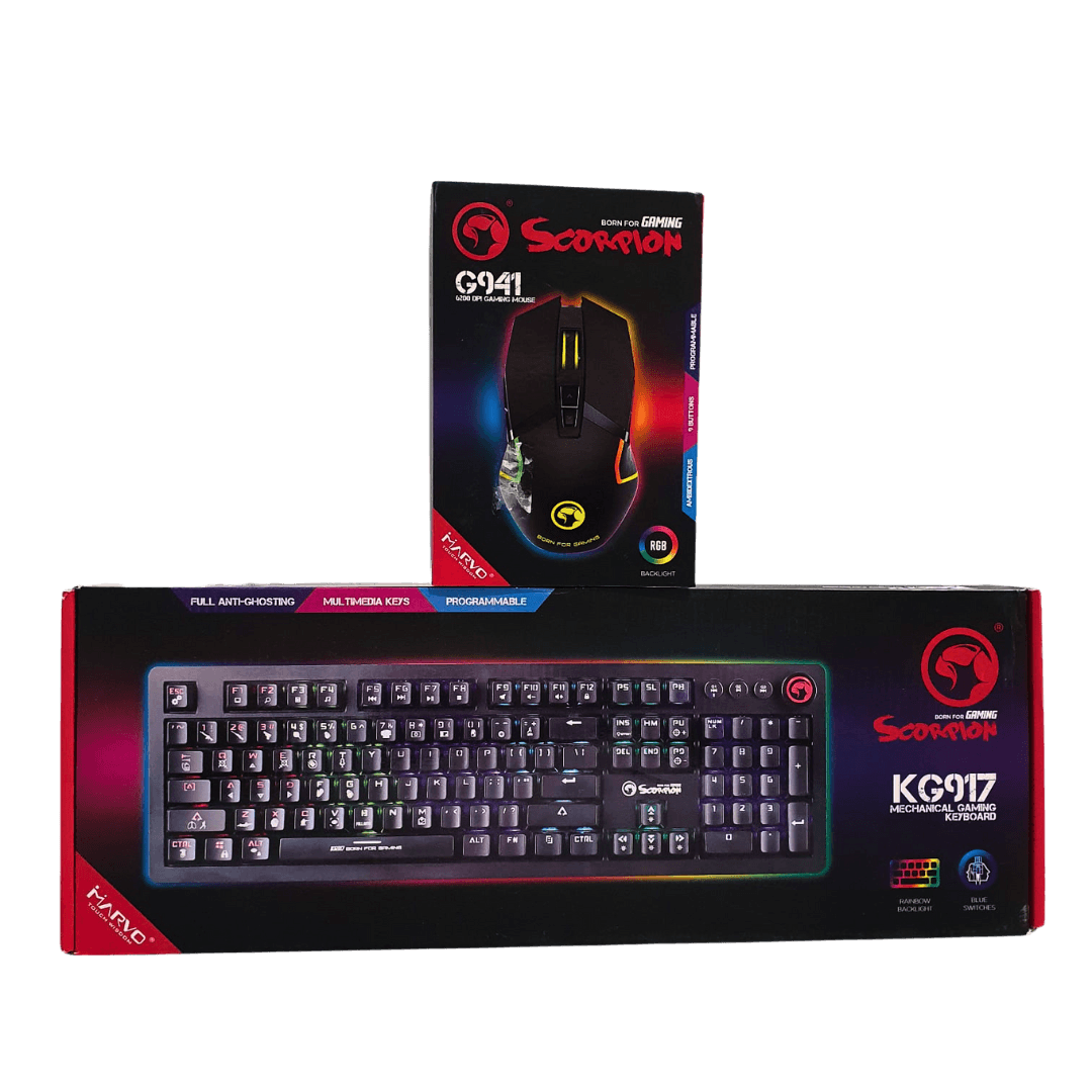 Marvo KG917 keyboard + G941 mouse combo