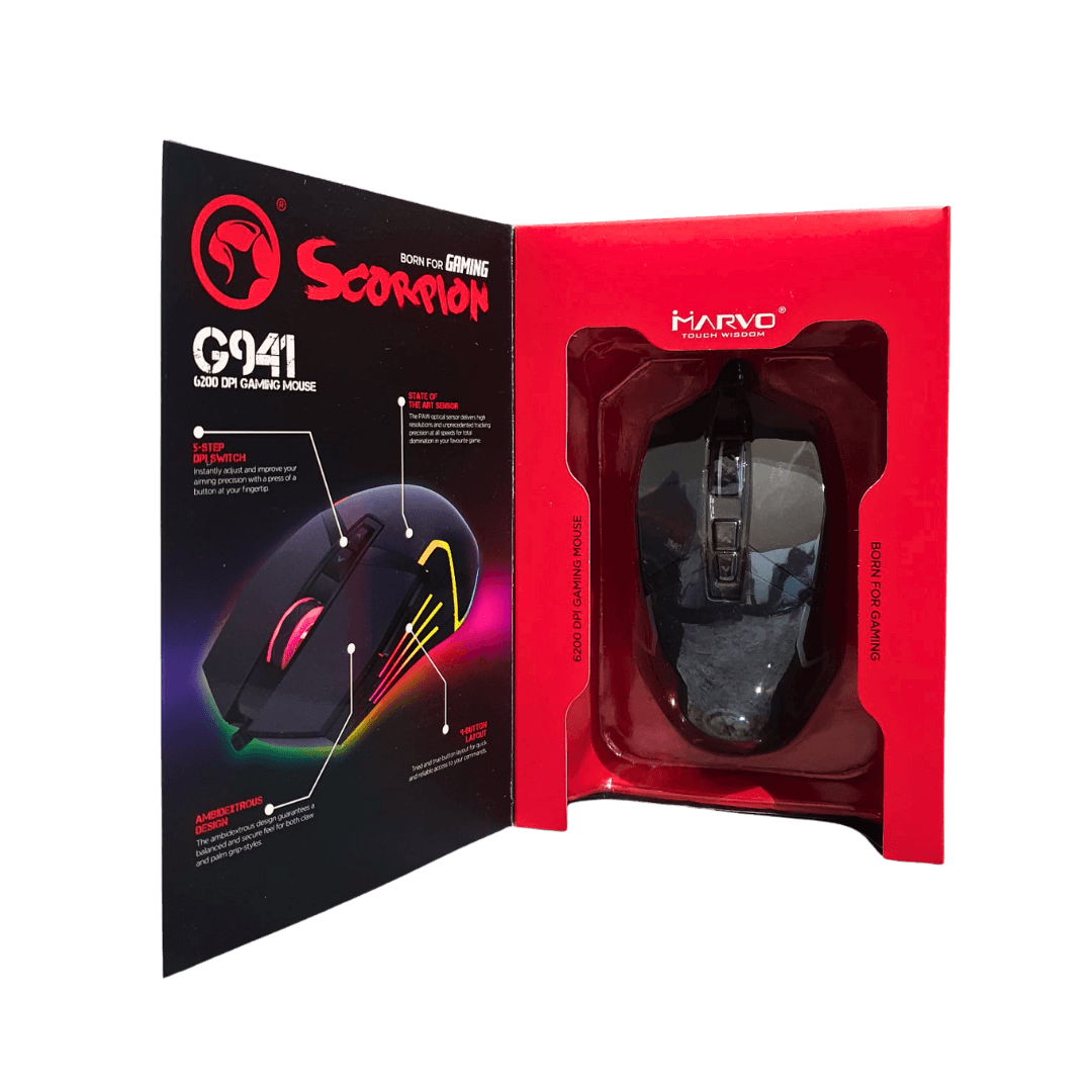 Marvo KG917 keyboard + G941 mouse combo