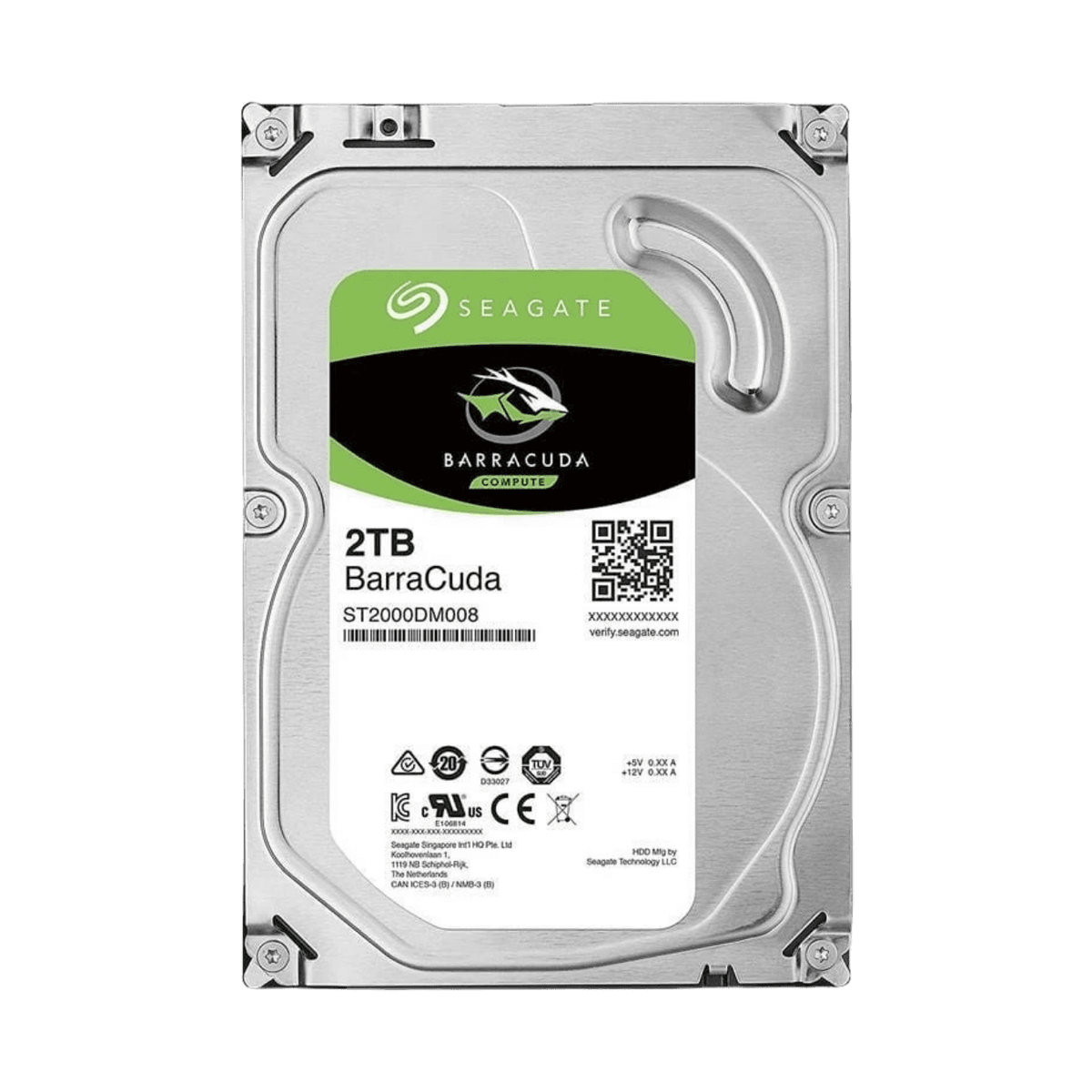 2TB 3.5" SATA HDD
