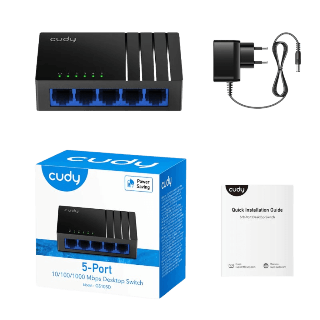 Cudy 5-Port Gigabit Desktop Switch