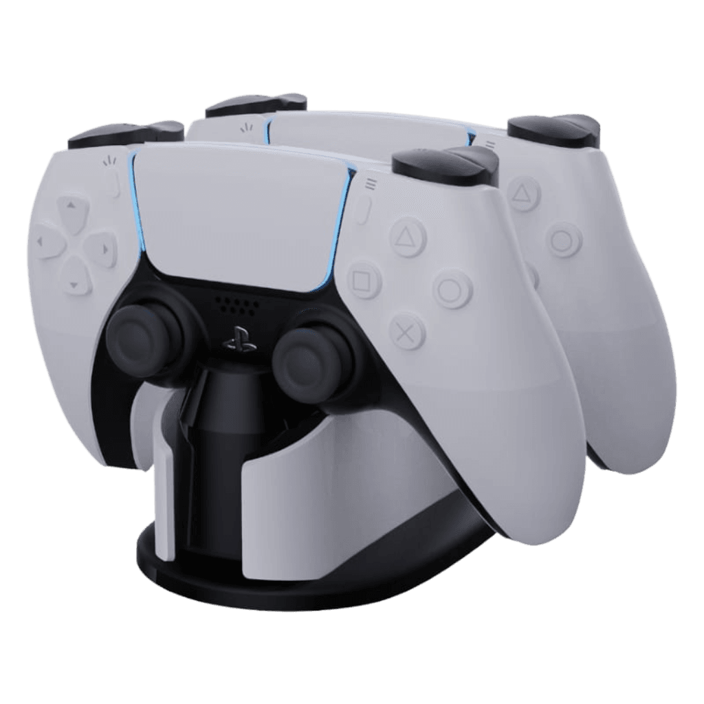 Sparkfox PlayStation 5 Combo Gamer Pack (Headset, Grip Pack, Controller Skin, Charging Dock)