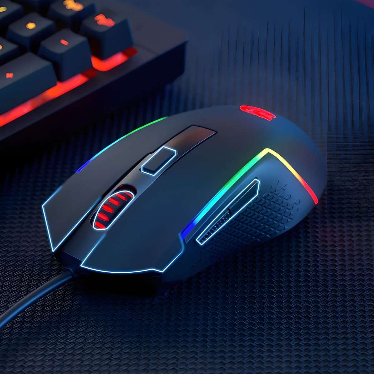 Redragon Trident Basic 10000DPI RGB Gaming Mouse