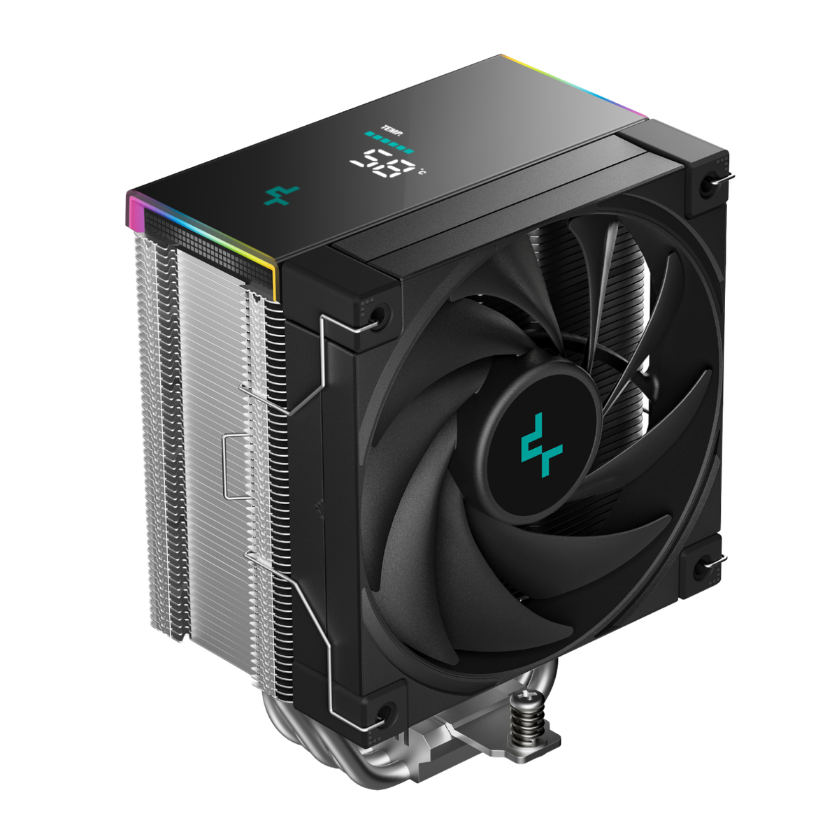 DeepCool AK500S Digital 120mm Air CPU Cooler  Black