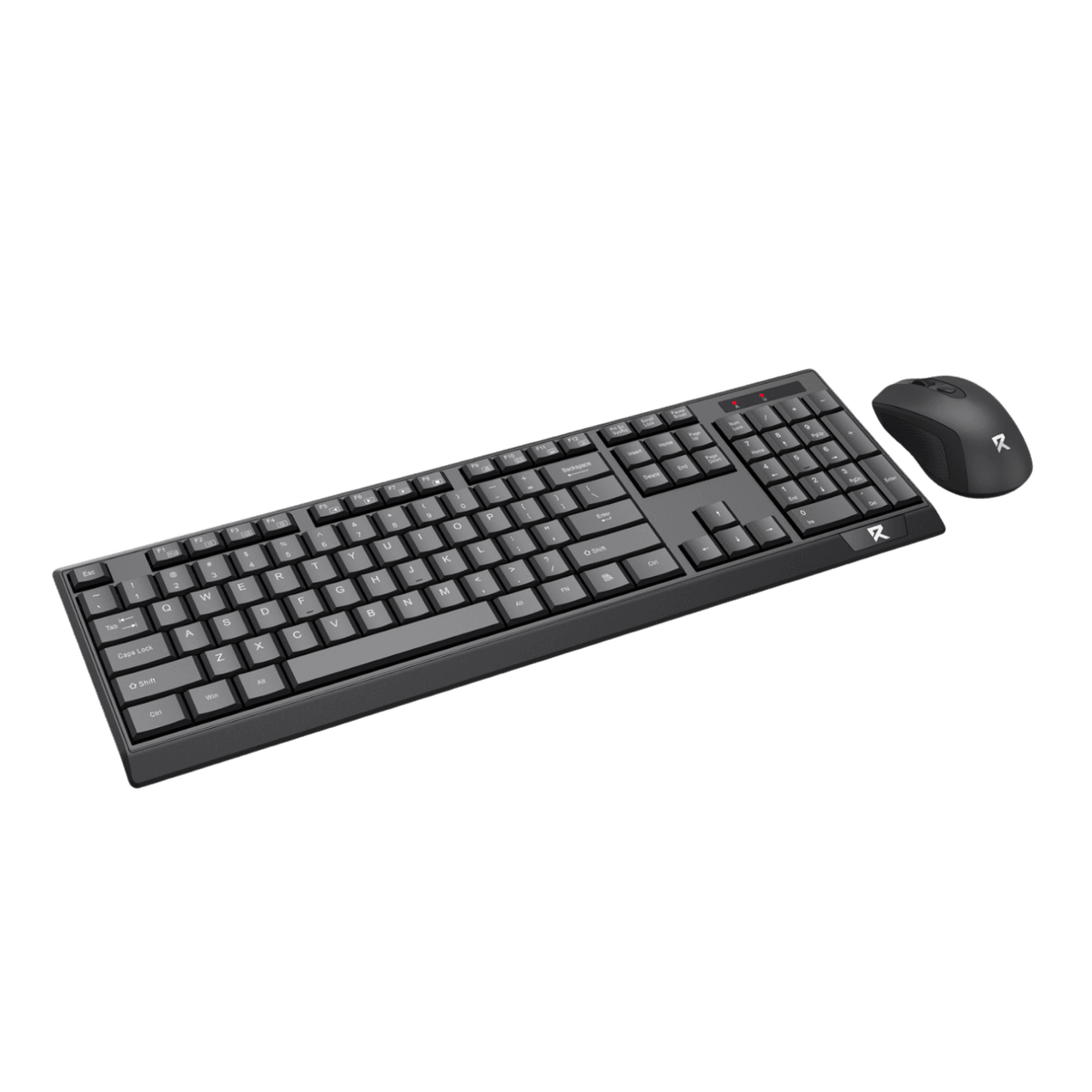 Redragon Wireless Office Keyboard and Mouse Combo  Black
