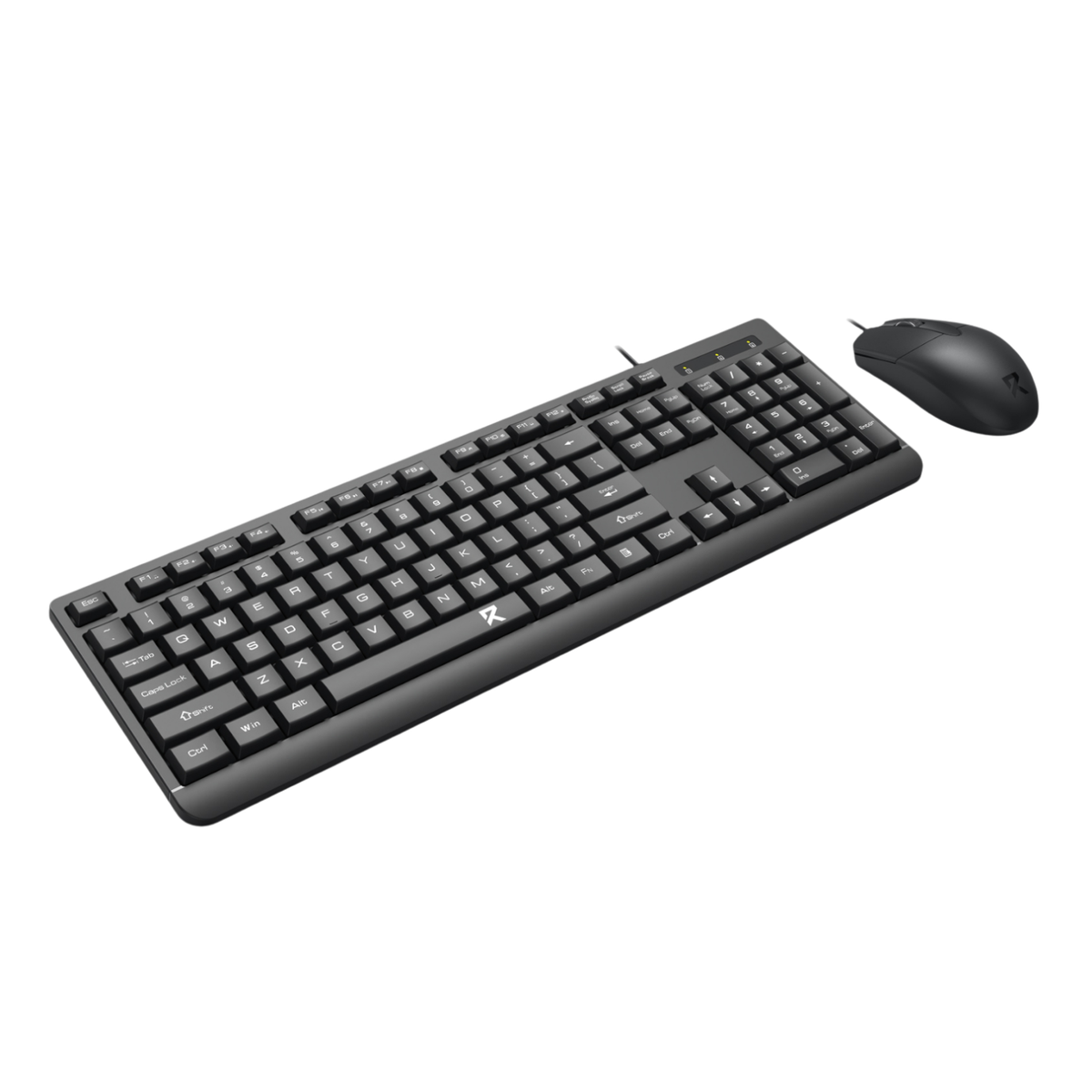 Redragon Wired Office Keyboard and Mouse Combo  Black