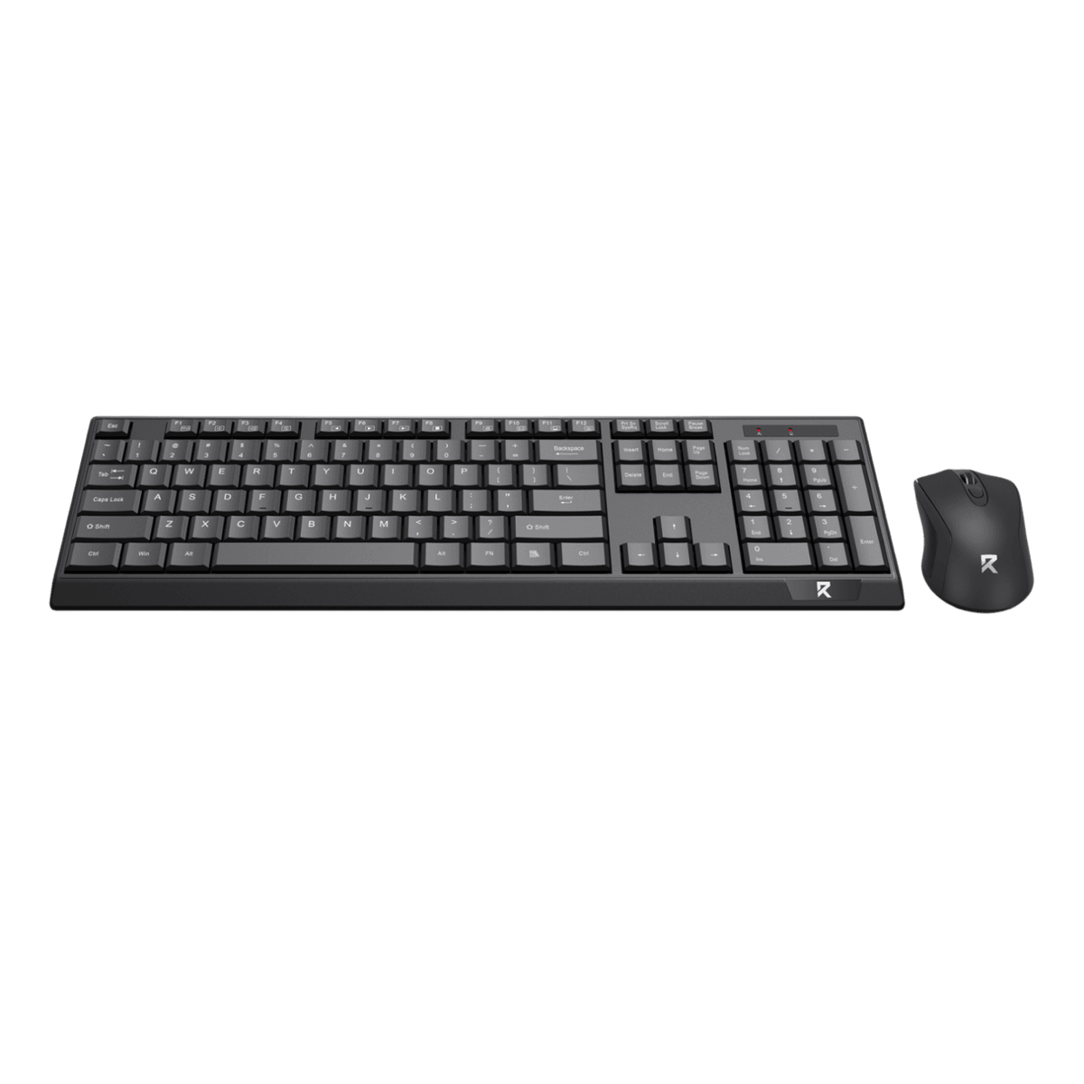 Redragon Wireless Office Keyboard and Mouse Combo  Black