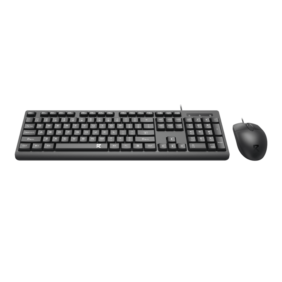 Redragon Wired Office Keyboard and Mouse Combo  Black