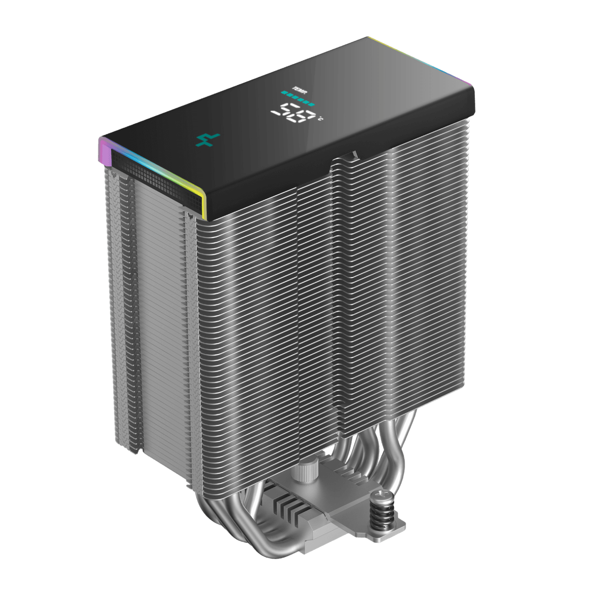DeepCool AK500S Digital 120mm Air CPU Cooler  Black