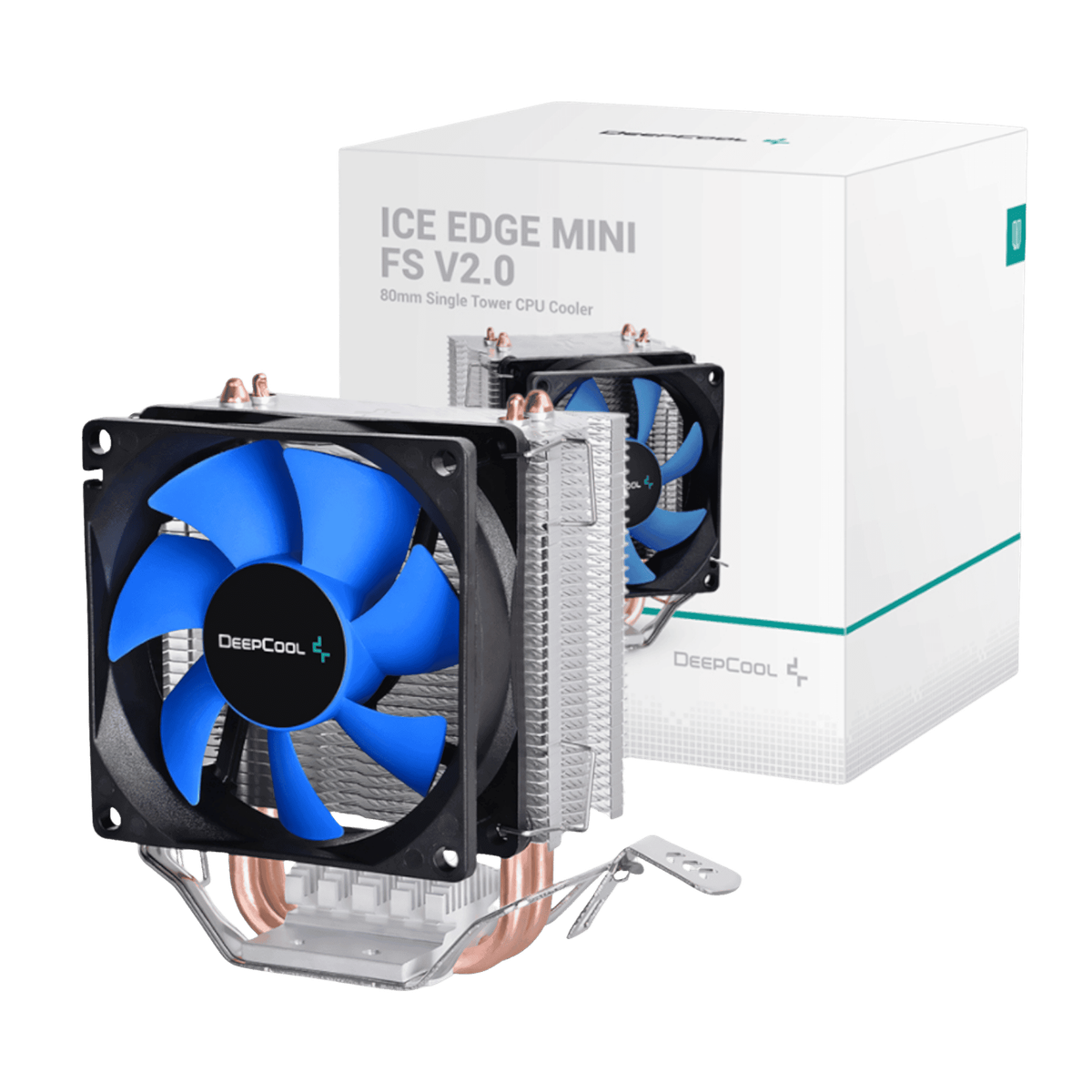 DeepCool Ice Edge Mini FS V2.0 80mm CPU Air Cooler  Blue