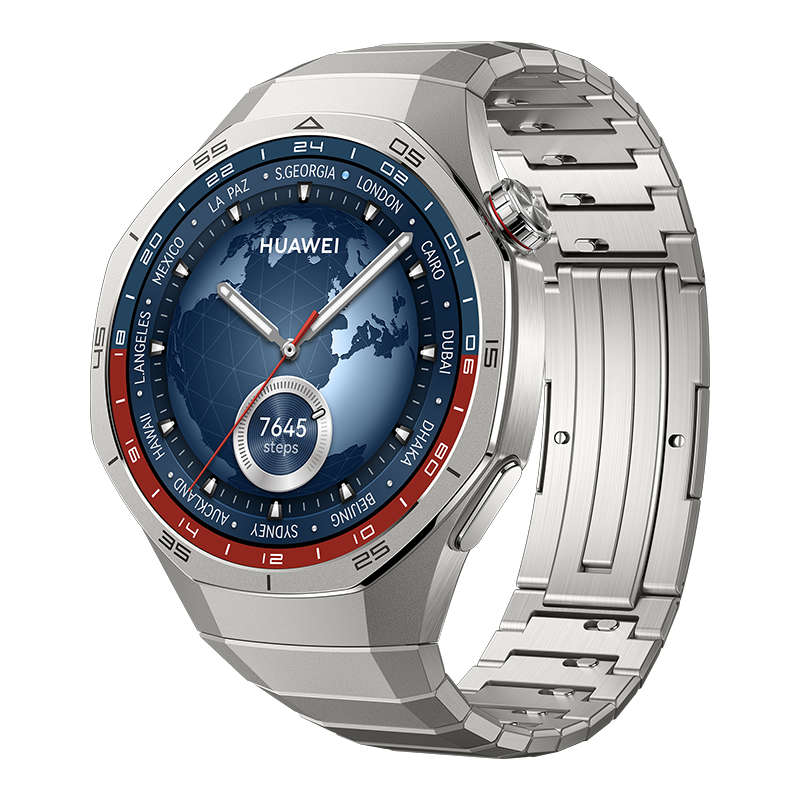 Huawei Watch GT 5 Pro Golf Edition 46mm All Titanium - Titanium Silver