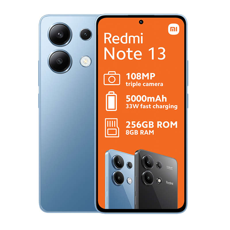 Xiaomi Redmi Note 13 4G Dual Sim 256GB - Blue