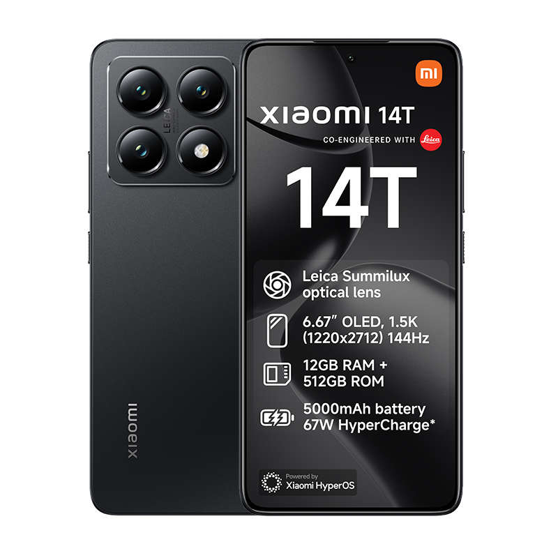 Xiaomi 14T 5G Dual Sim 512GB - Black