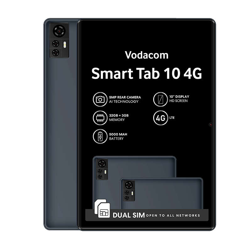 Vodacom Smart Tab 10 4G 32GB - Black