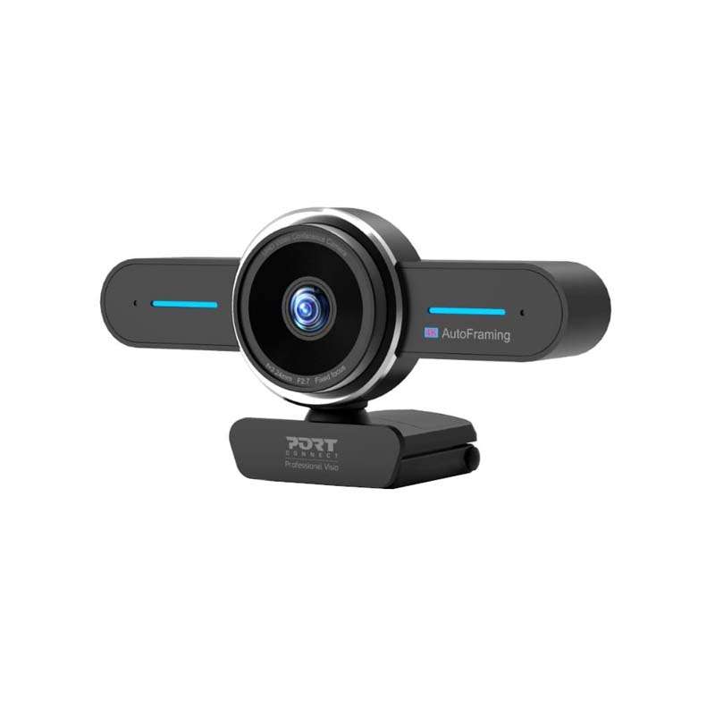 Port Connect Mini 4K Conference Cam With Autoframing - Black