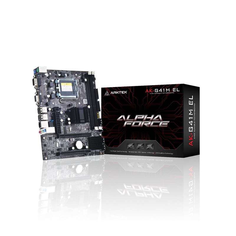 Arktek Intel G41 Socket LGA775 Dual Channel DDR3 Motherboard