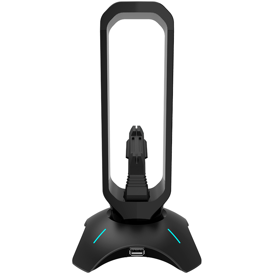 Canyon 3 in 1 Gaming Headset Stand - Black