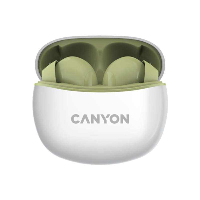 Canyon TWS-5 Wireless Bluetooth In-ear Headset - Green